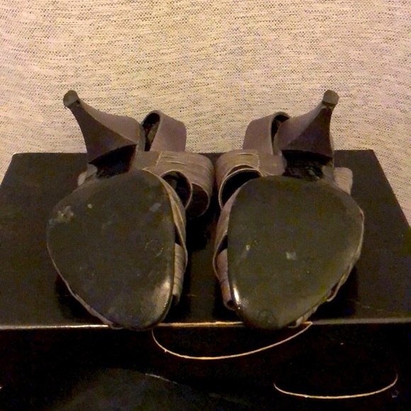 Miss Sixty peep toe heeled slides. - Picture 3 of 6